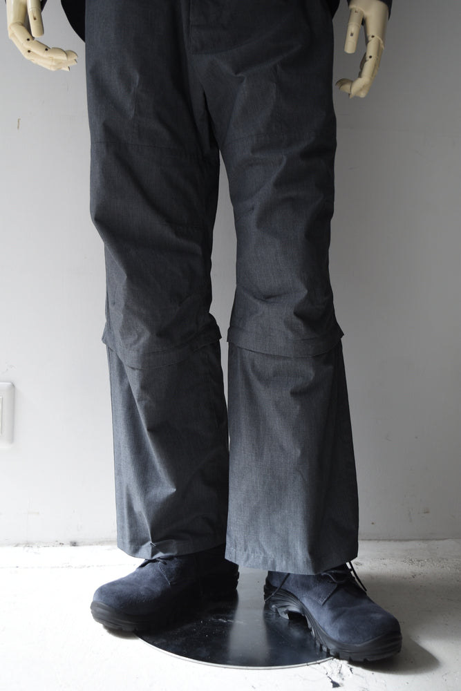 TRONSFORM TROSERS [Iron Gate Technical Cotton Canvas]