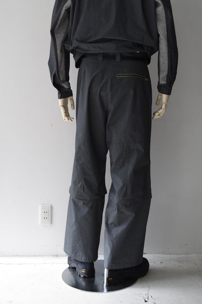 TRONSFORM TROSERS [Iron Gate Technical Cotton Canvas]