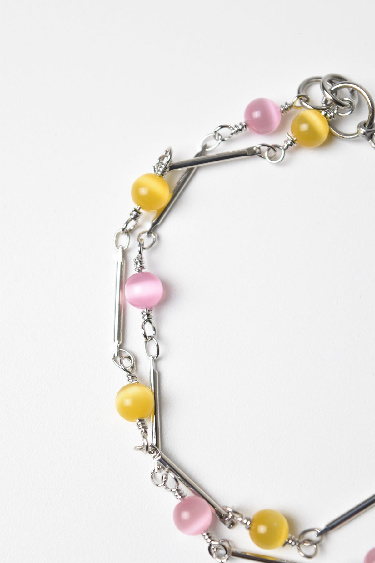 FABRICATED PEARL BRACELET