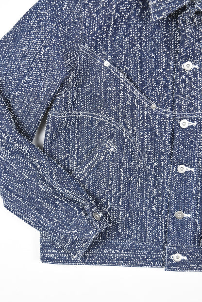 DENIM JIJI JACKET INDIGO SNOW NEP