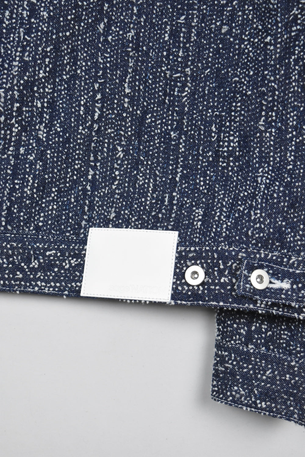 DENIM JIJI JACKET INDIGO SNOW NEP