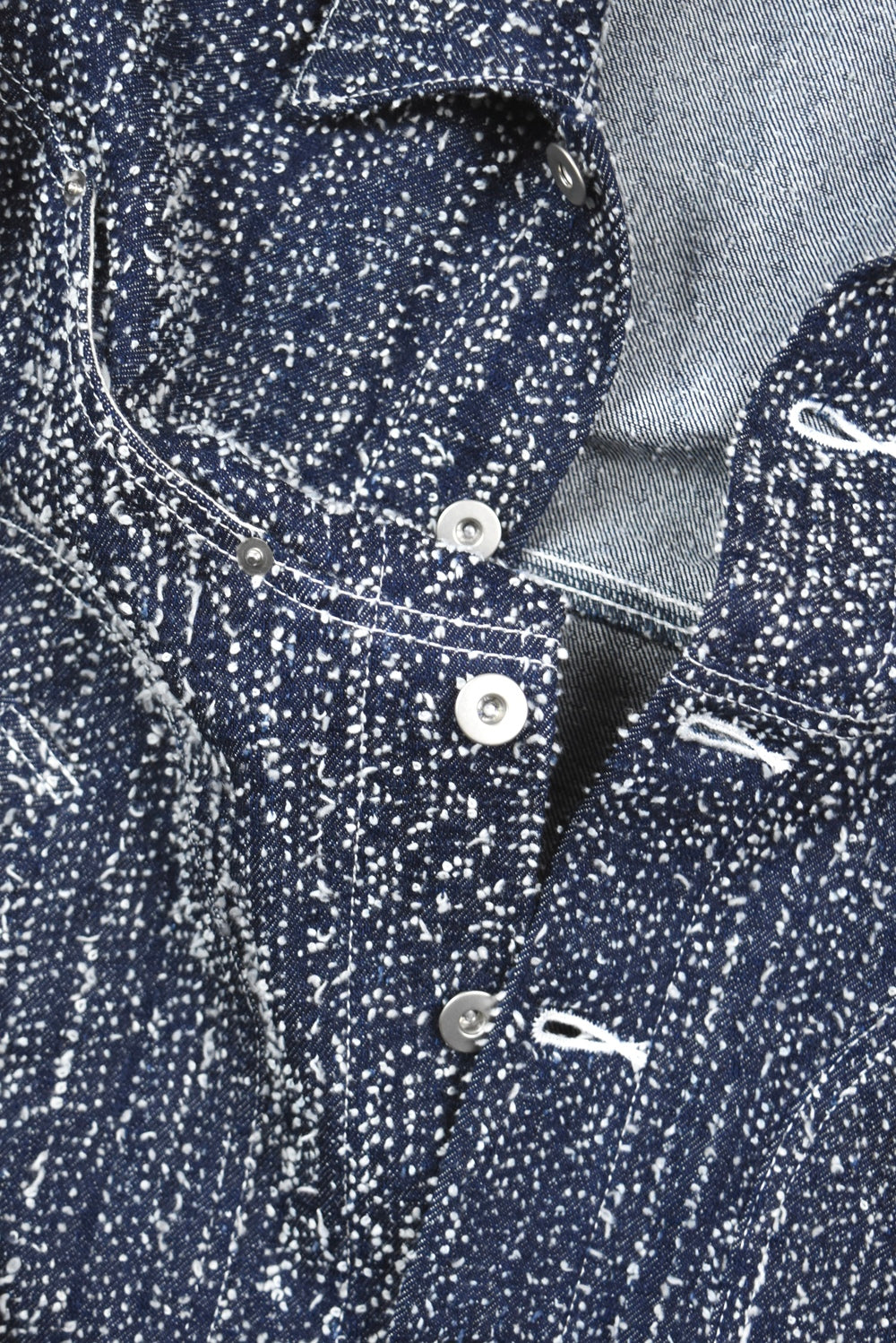 DENIM JIJI JACKET INDIGO SNOW NEP