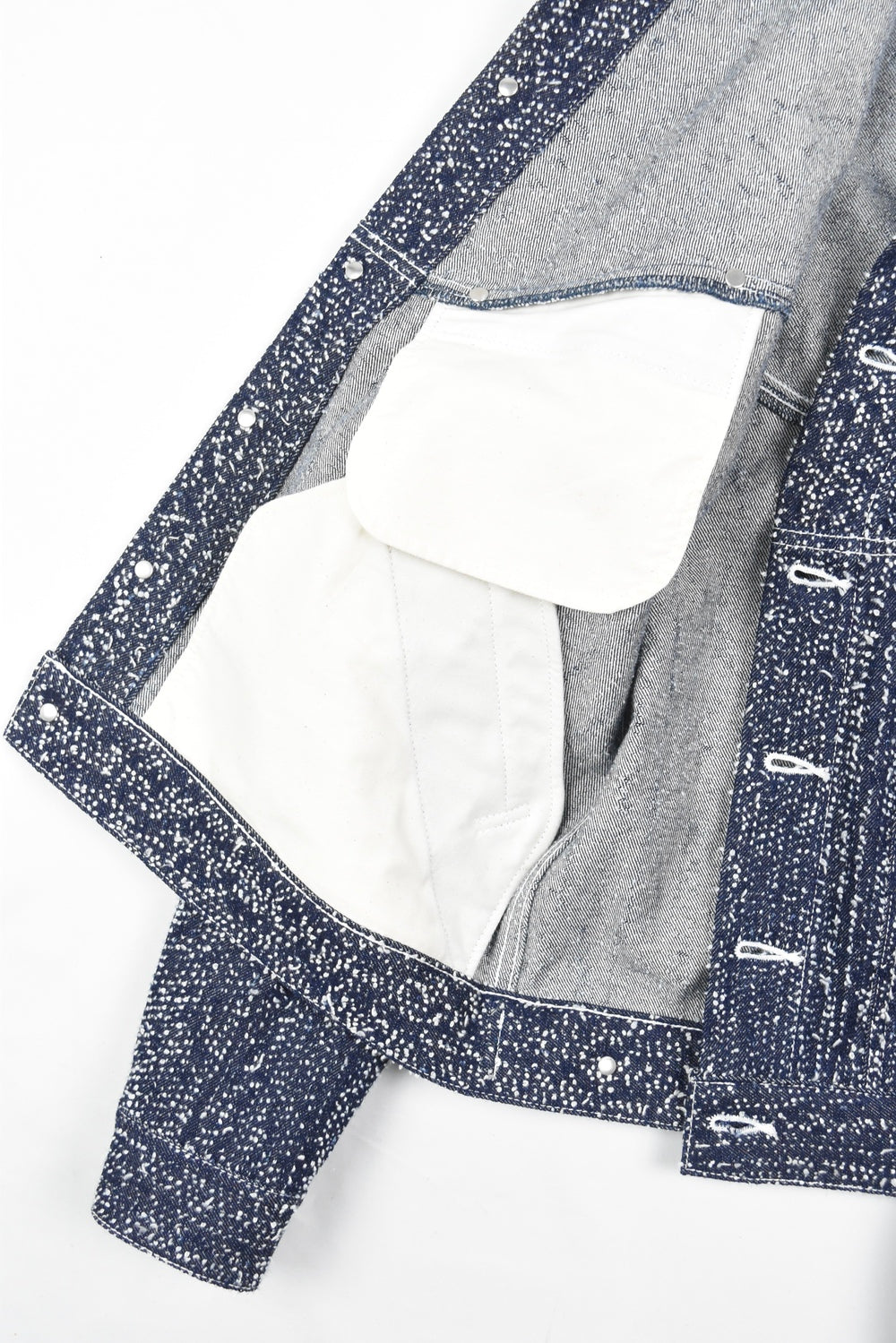 DENIM JIJI JACKET INDIGO SNOW NEP