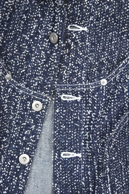 DENIM JIJI JACKET INDIGO SNOW NEP