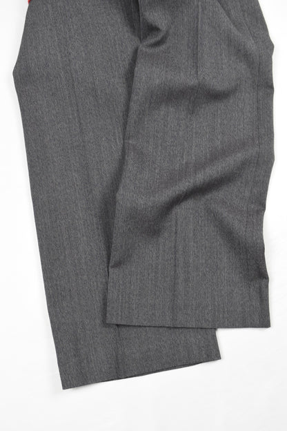 GREY SMALL POCKET CASUAL PANTS