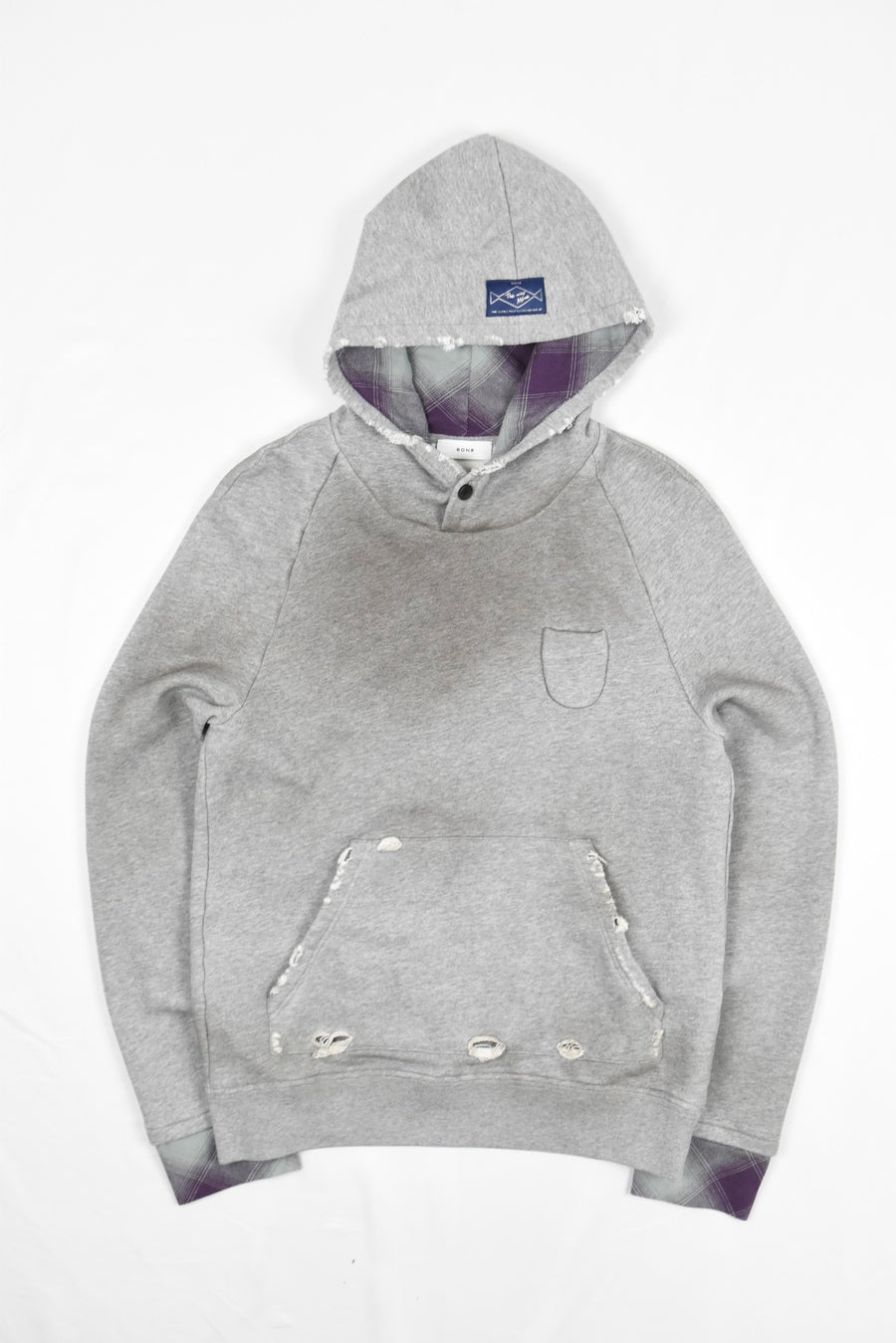 DISTRESSED HOODIE