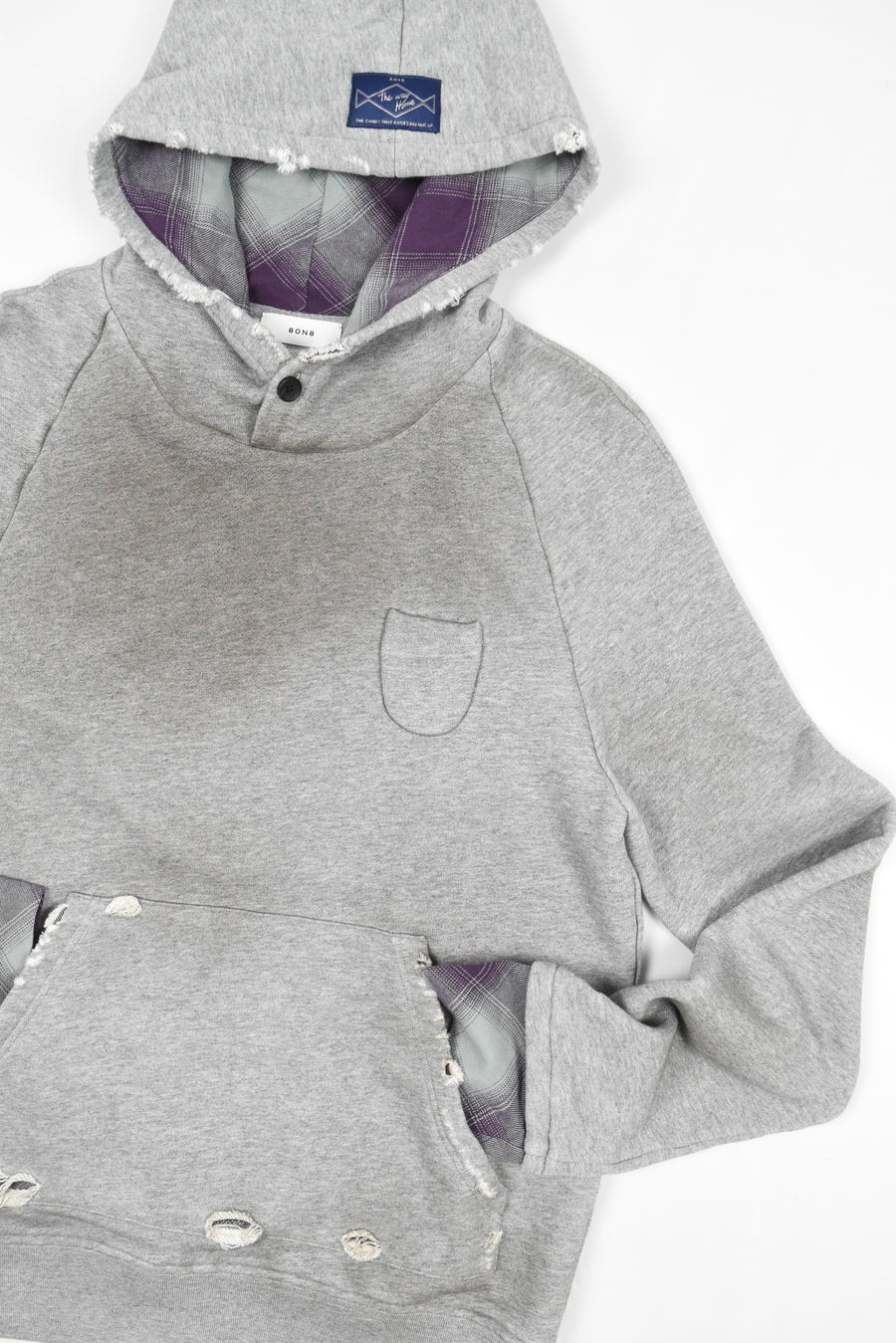DISTRESSED HOODIE