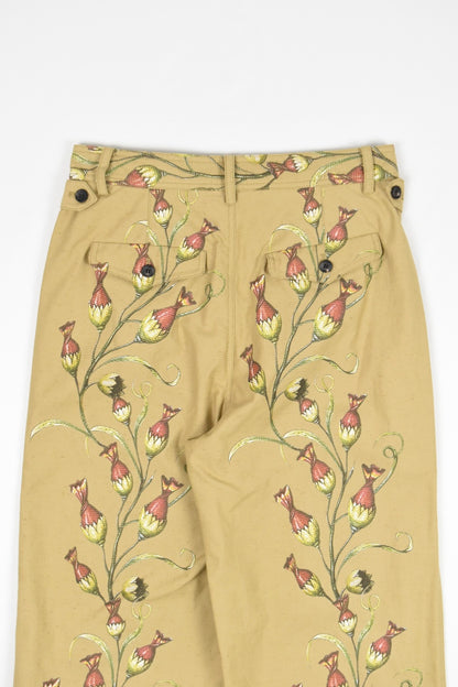VINTAGE PRINT PANTS