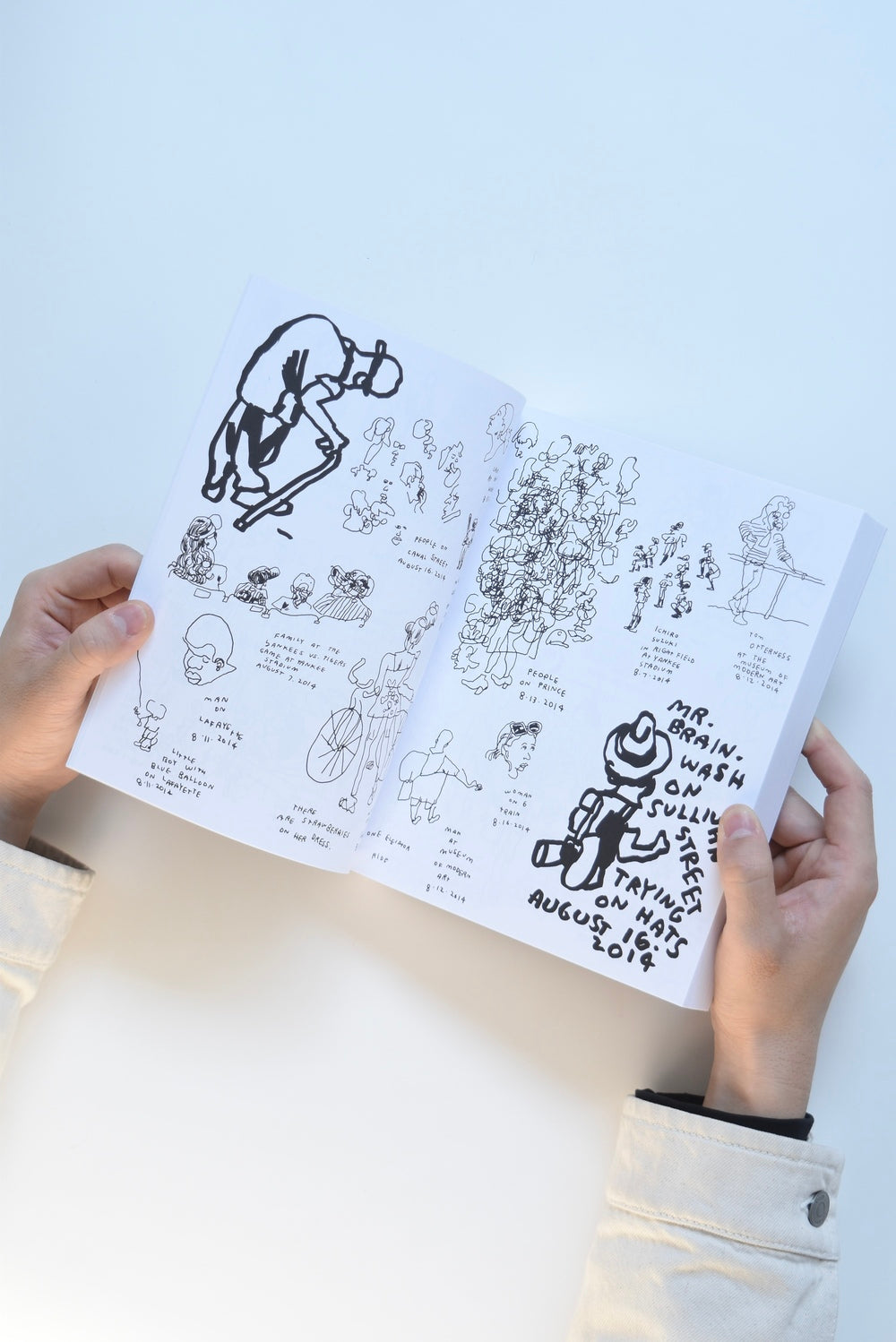 EVERY PERSON IN NEW YORK VOL.2 by Jason Polan