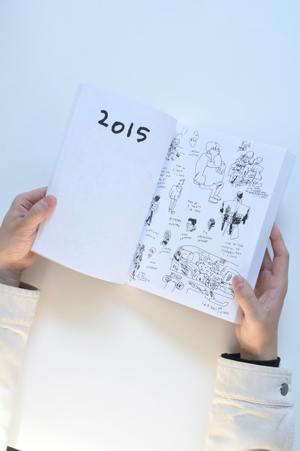 EVERY PERSON IN NEW YORK VOL.2 by Jason Polan