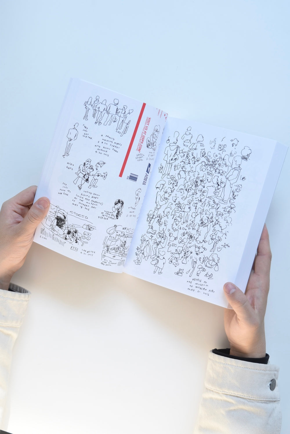 EVERY PERSON IN NEW YORK VOL.2 by Jason Polan