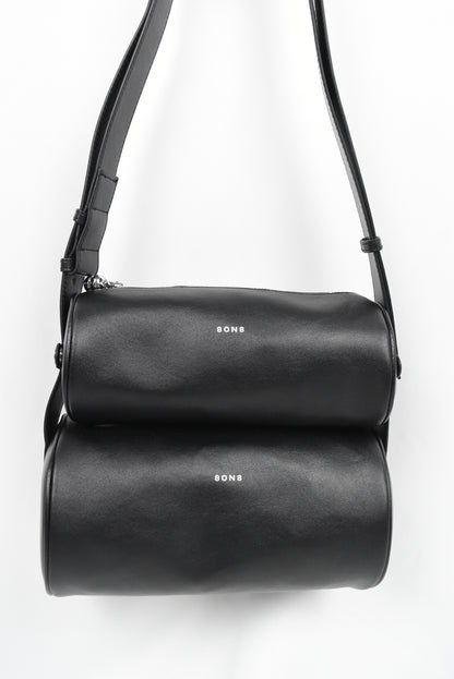 BLACK DIRTY SUEDE CANDY BAG