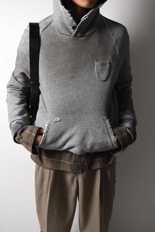 DISTRESSED HOODIE