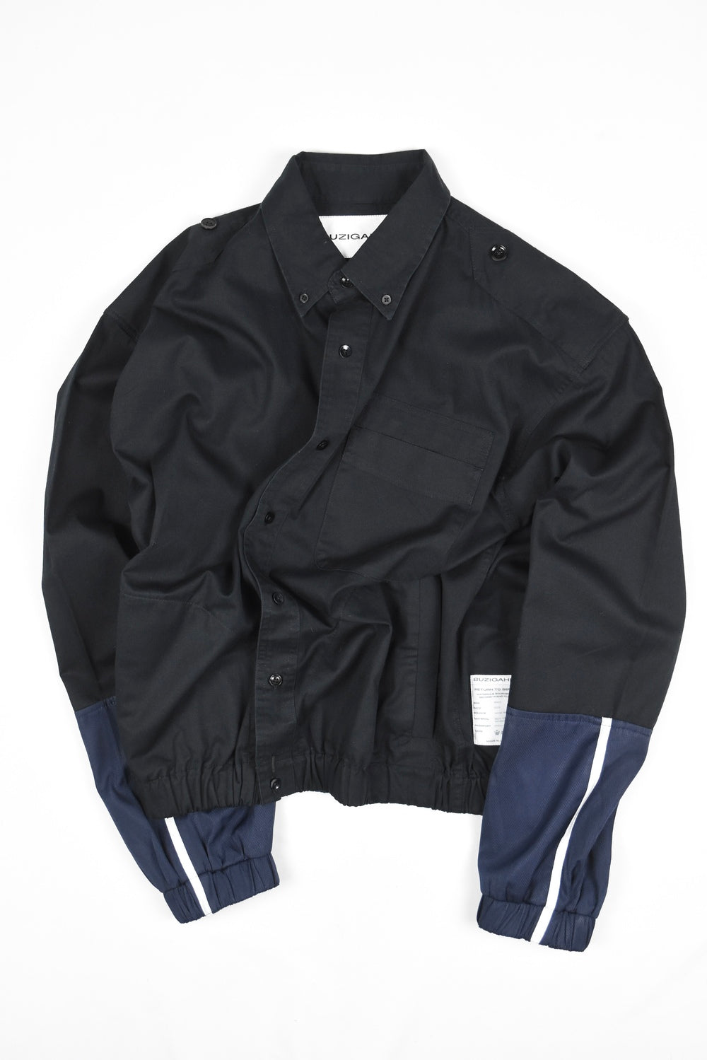 Long Sleeved Bomber Shirt