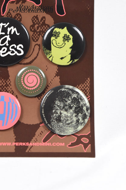 P.A.M. LUNACY - BADGE PACK