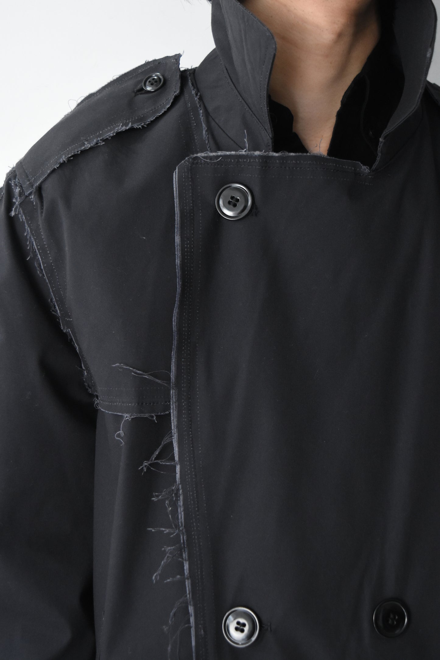 REVERSED TRENCH COAT