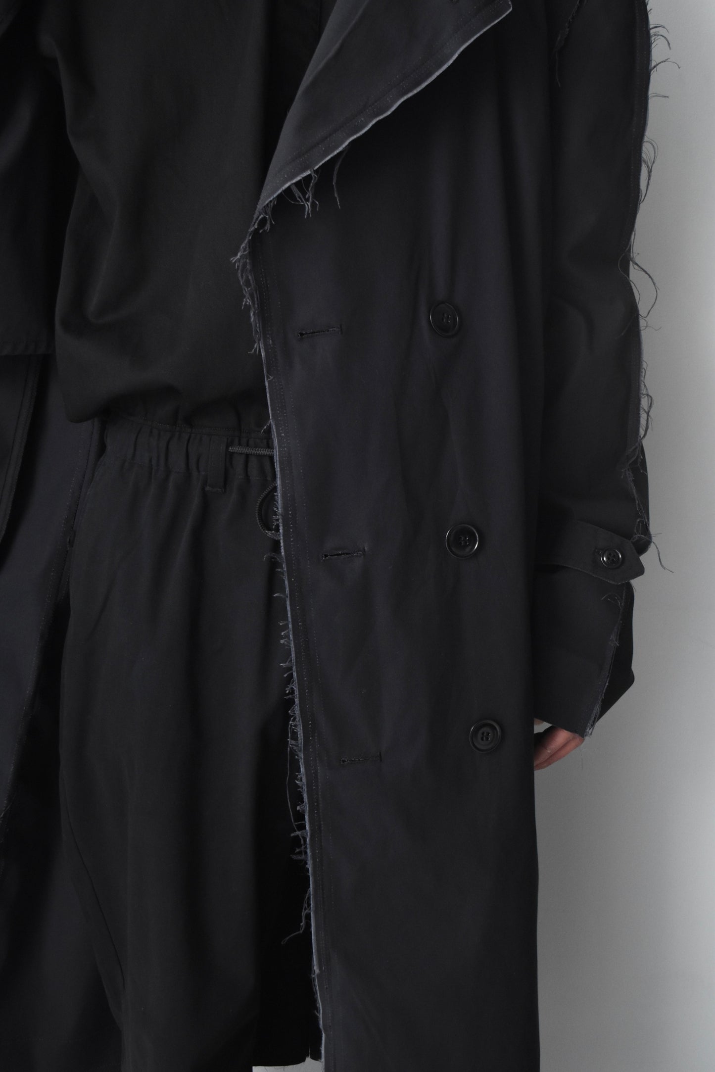 REVERSED TRENCH COAT