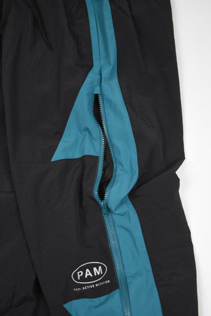 AKTIV-8 TRACKPANT -BLACK TEAL