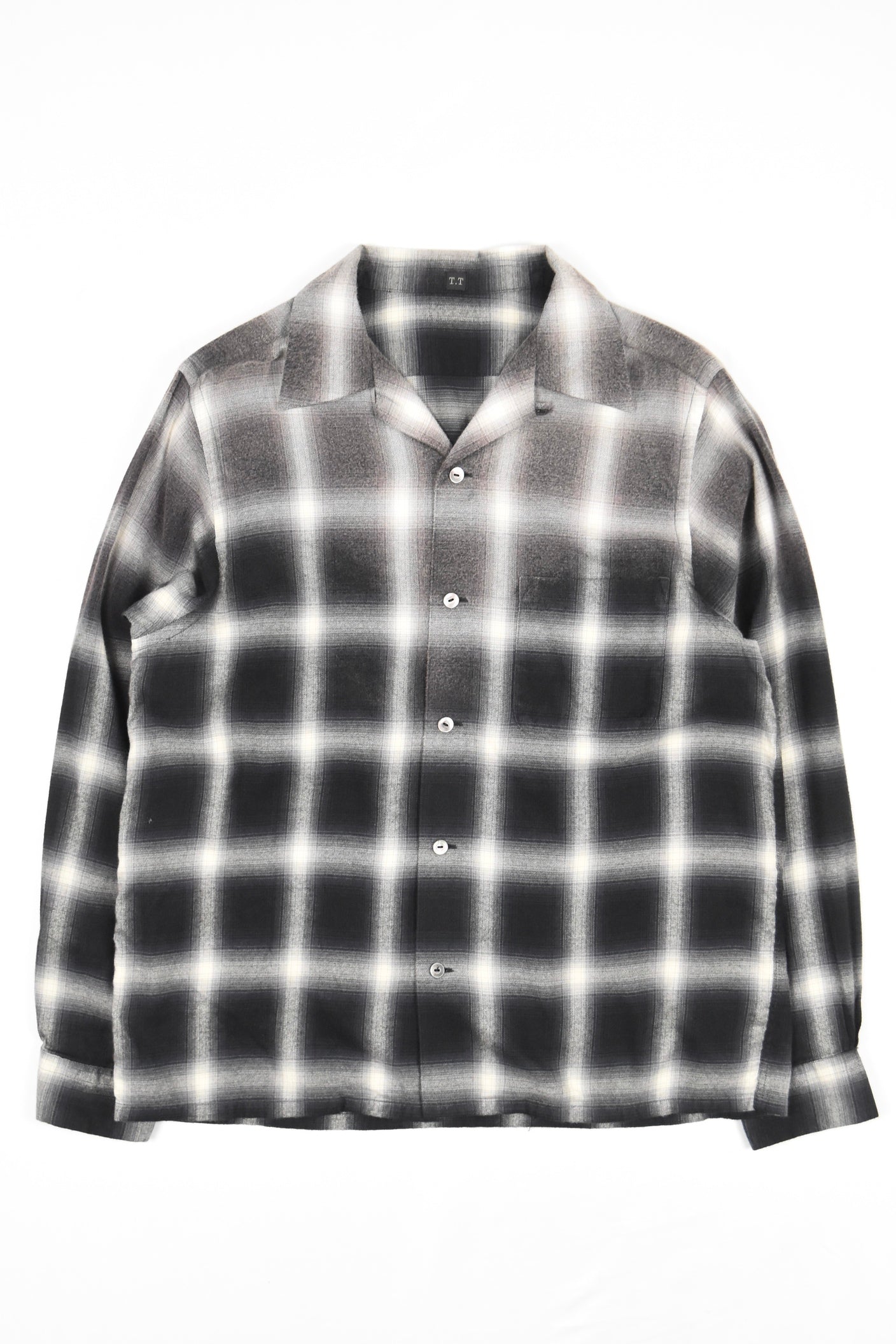 LOT.101 OPEN COLLAR SHIRT