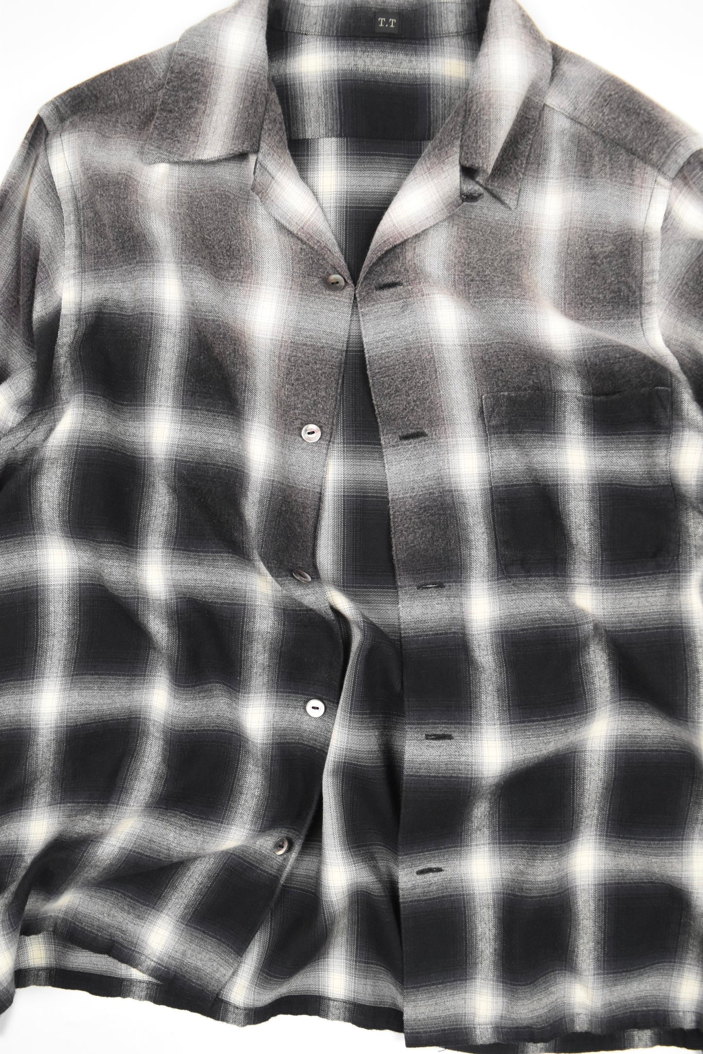 LOT.101 OPEN COLLAR SHIRT