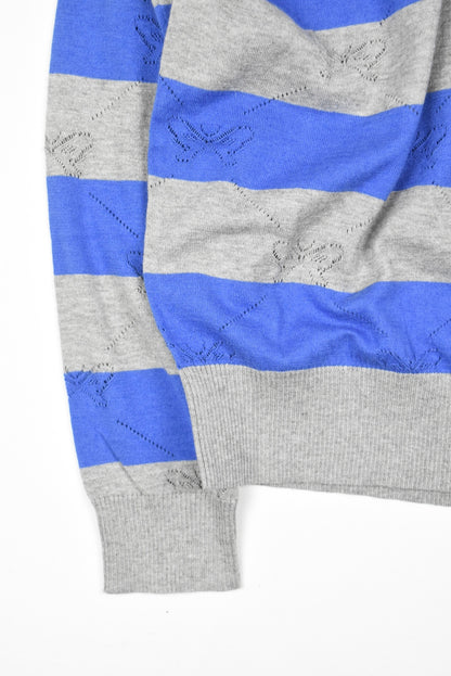 KALEIDOSCOPE KNITTED V-NECK SWEATER