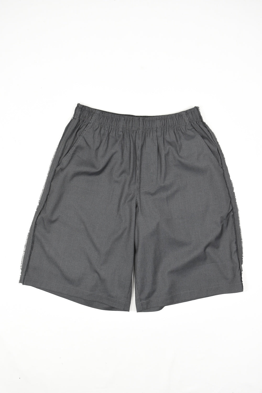 PINSTRIPED A RUSSELL SHORTS