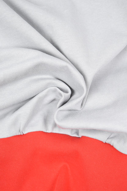 CONTRAST WAISTBAND T-SHIRT