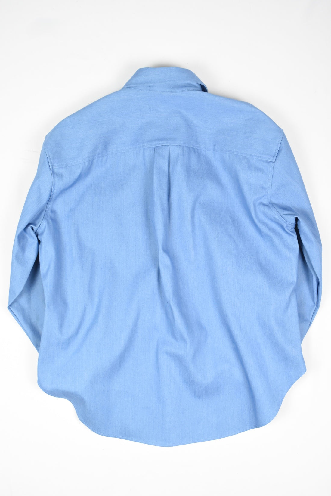 ARDEN BUTTON COLLARED SHIRT (Blue Chambray)