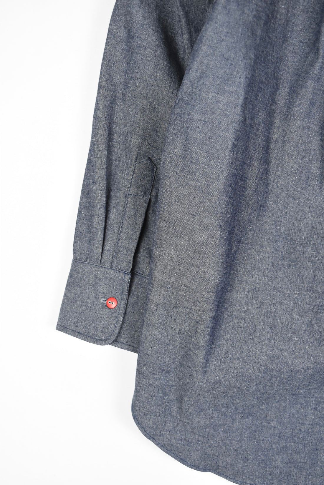 ARDEN BUTTON COLLARED SHIRT (Gray Indigo Chambray)