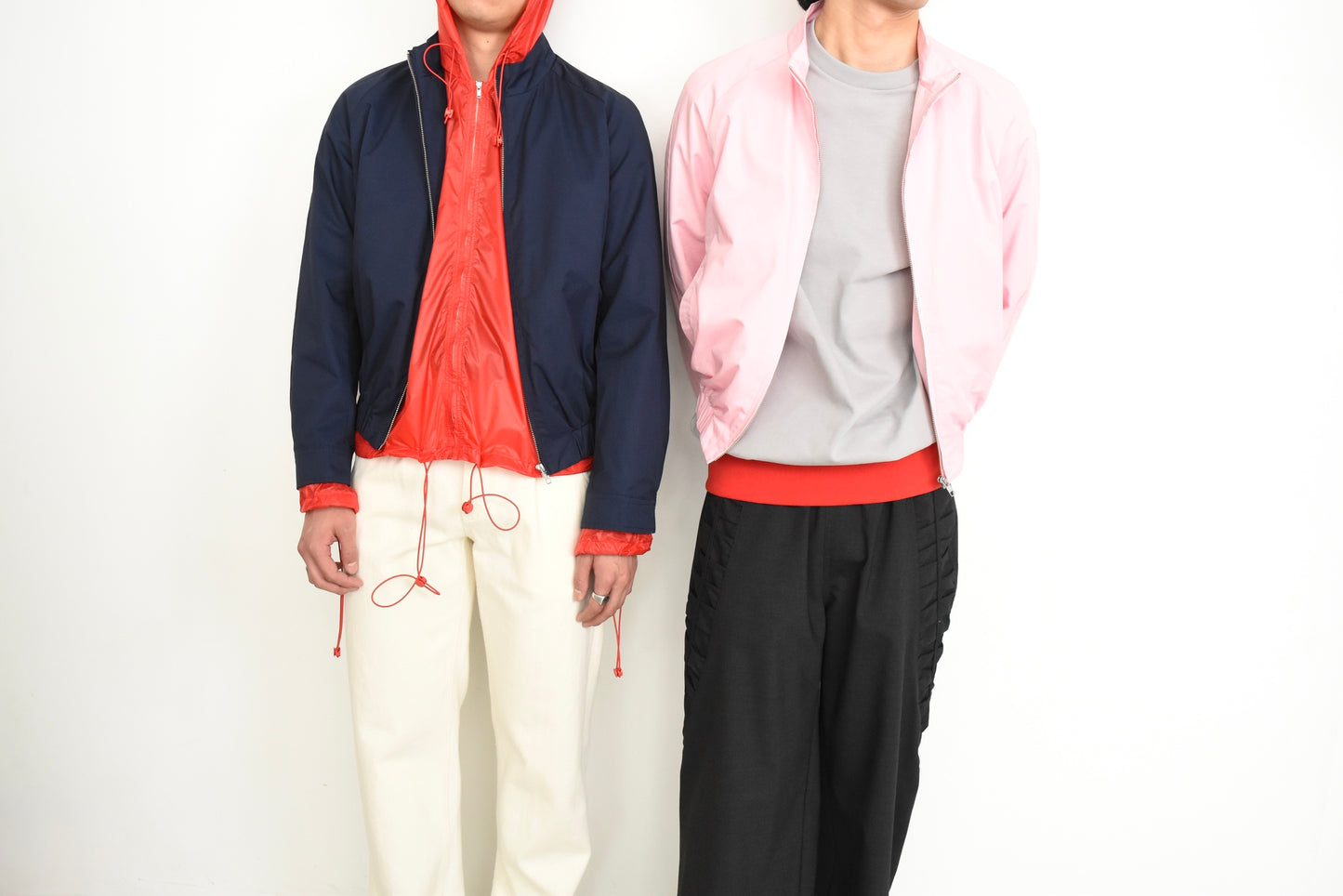 Lightweight jacket with cords