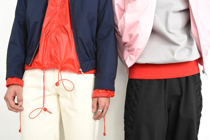 Lightweight jacket with cords