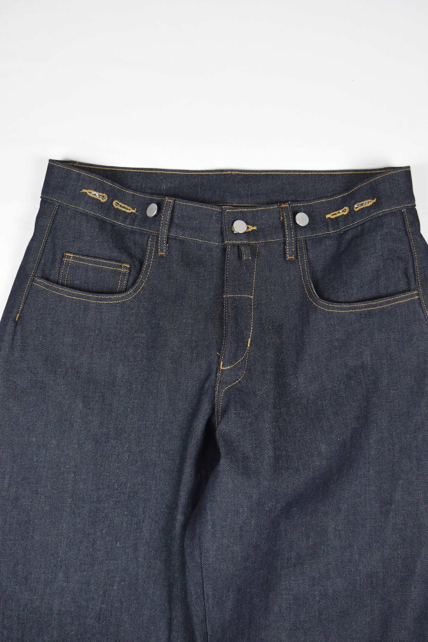 BRANDON ADJUSTABLE JEAN (Raw Denim)