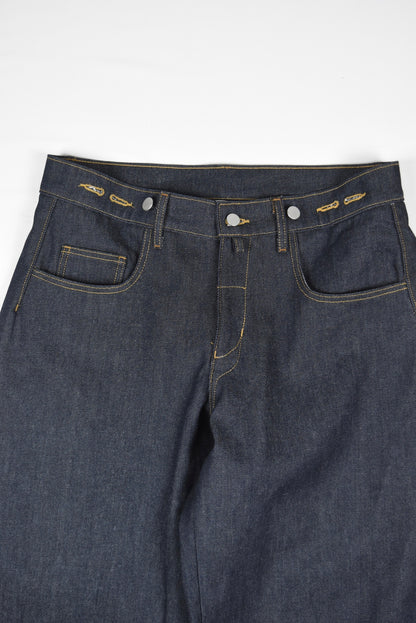 BRANDON ADJUSTABLE JEAN (Raw Denim)