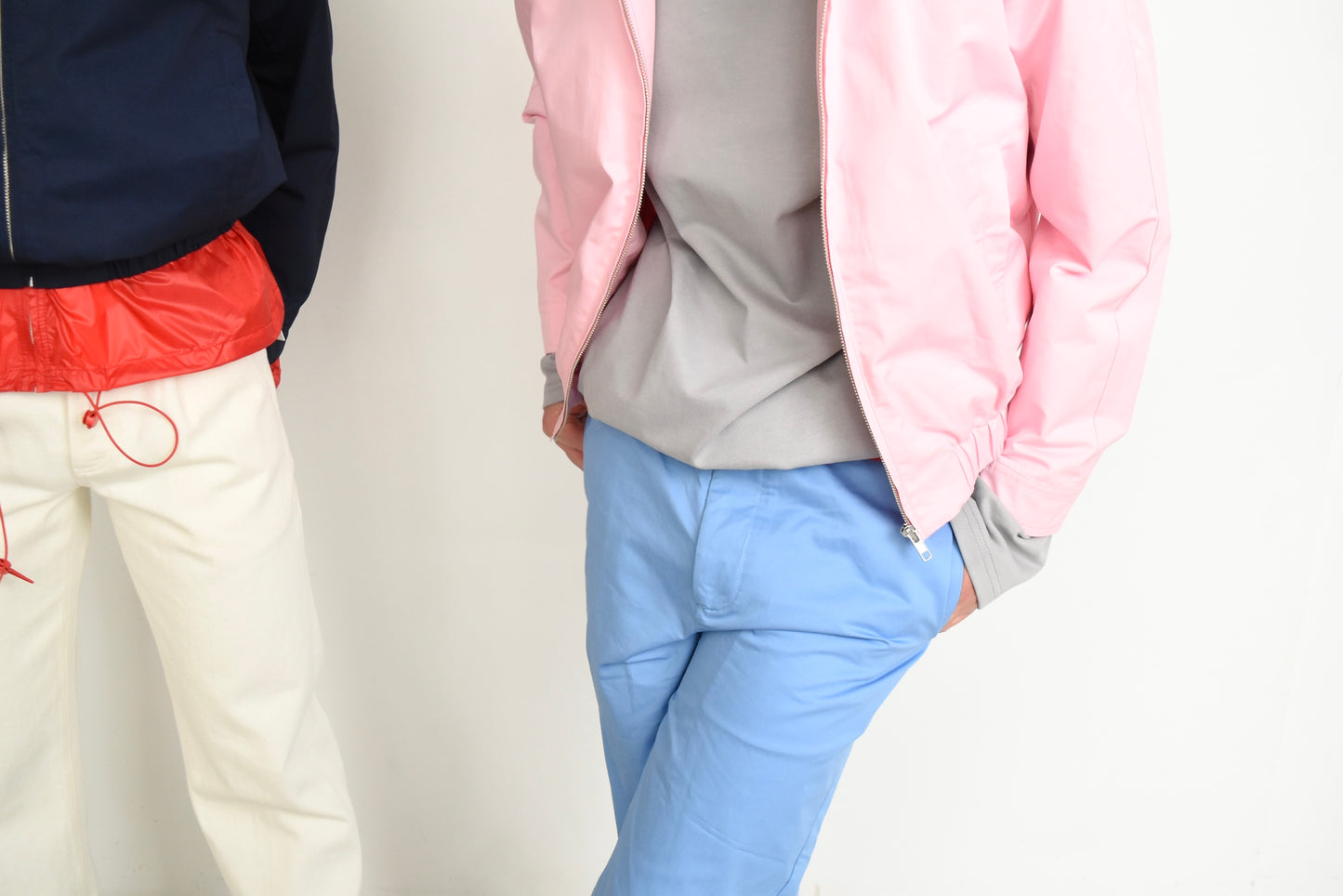 STRAIGHT FITTED PANTS