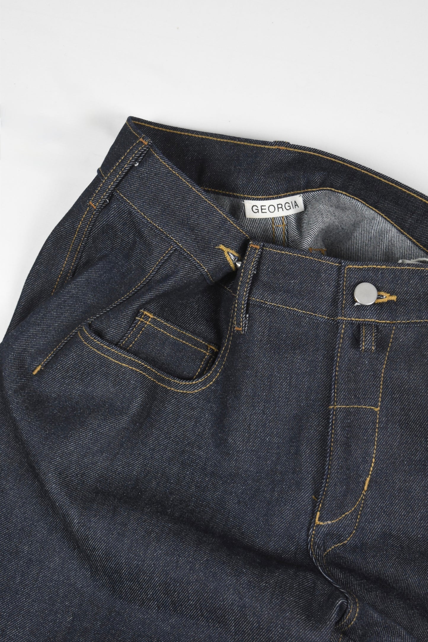 BRANDON ADJUSTABLE JEAN (Raw Denim)