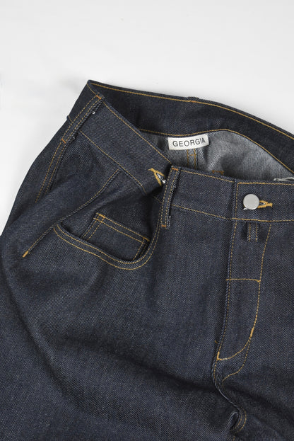 BRANDON ADJUSTABLE JEAN (Raw Denim)