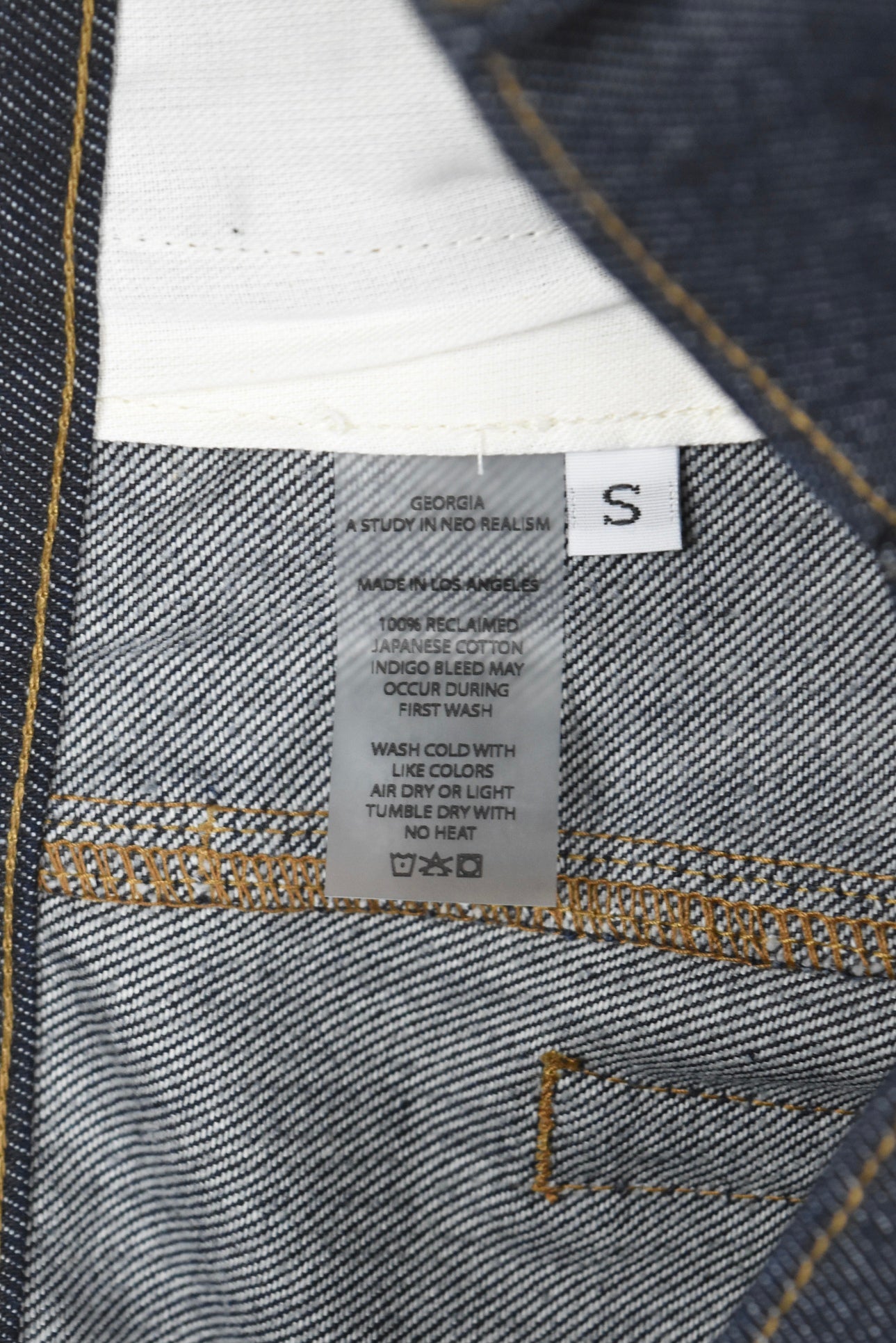 BRANDON ADJUSTABLE JEAN (Raw Denim)