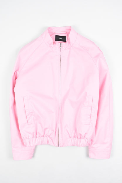 Cropped jacket with back flap