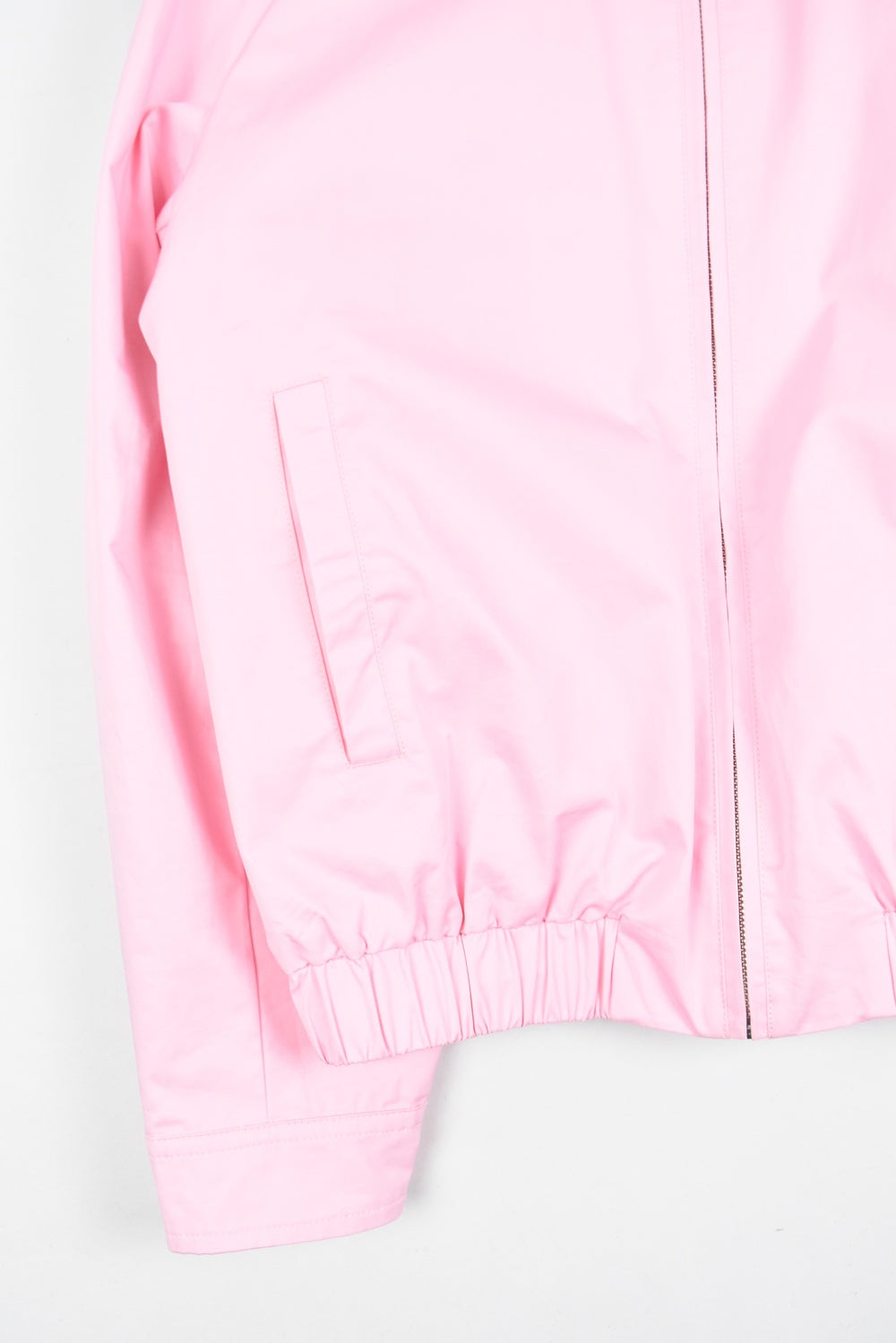 Cropped jacket with back flap