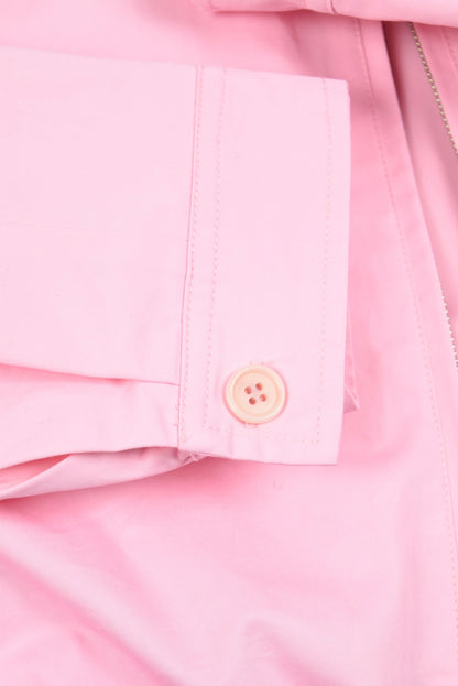 Cropped jacket with back flap