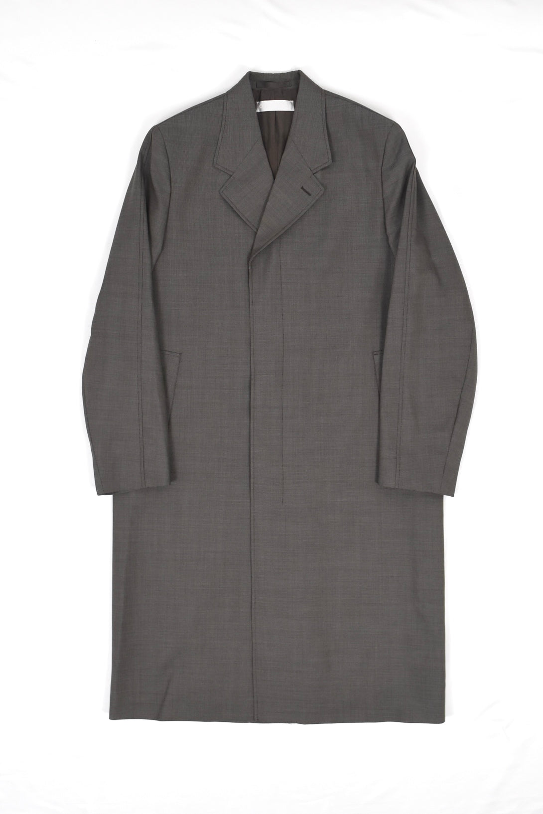 UNIFORM COAT [Grey Atom Check Wool]