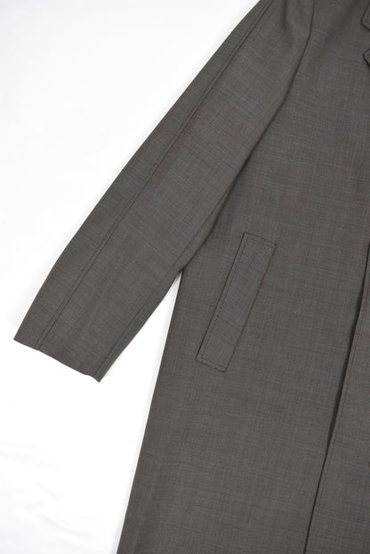 UNIFORM COAT [Grey Atom Check Wool]