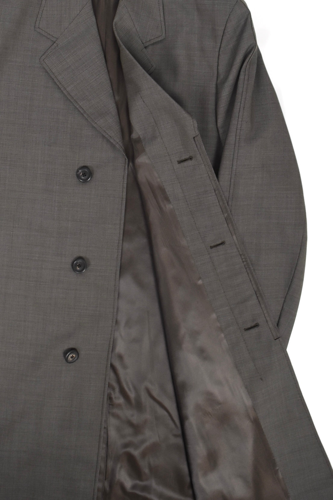 UNIFORM COAT [Grey Atom Check Wool]