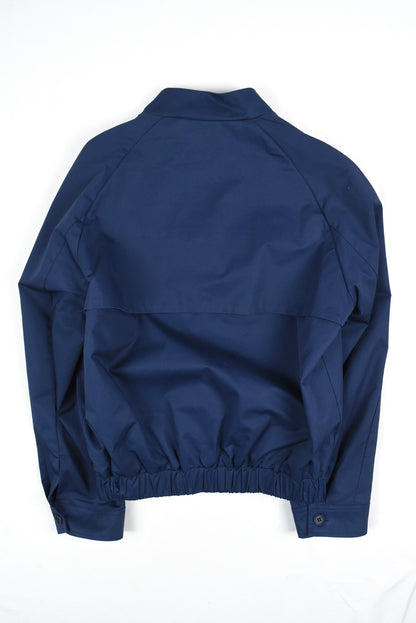 Cropped jacket with back flap