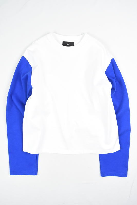 CONTRAST LONG SLEEVE T-SHIRT