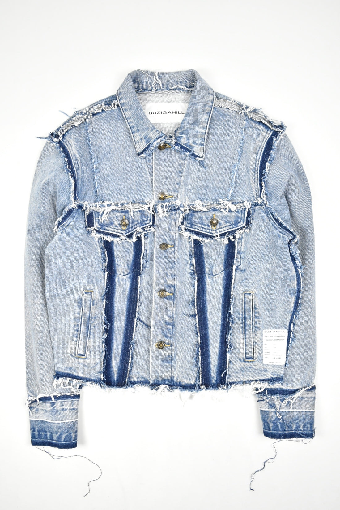 Reversed denim jackets