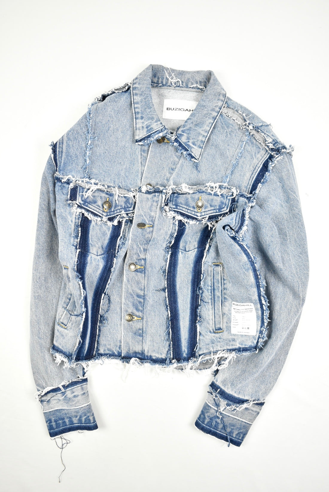 Reversed denim jackets