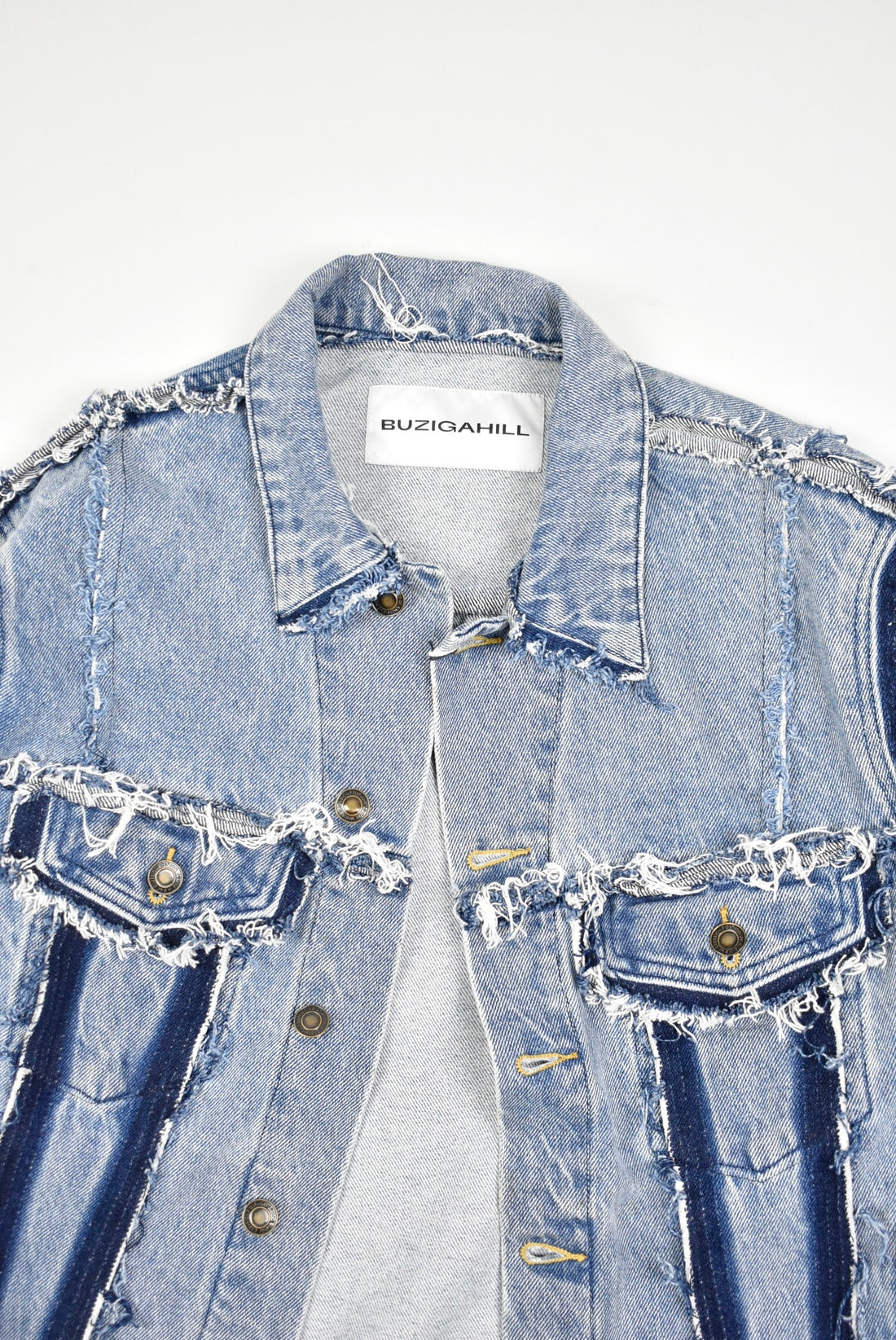 Reversed denim jackets