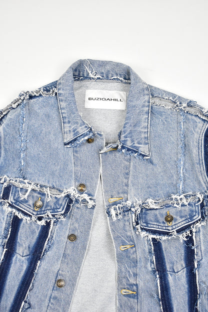 Reversed denim jackets
