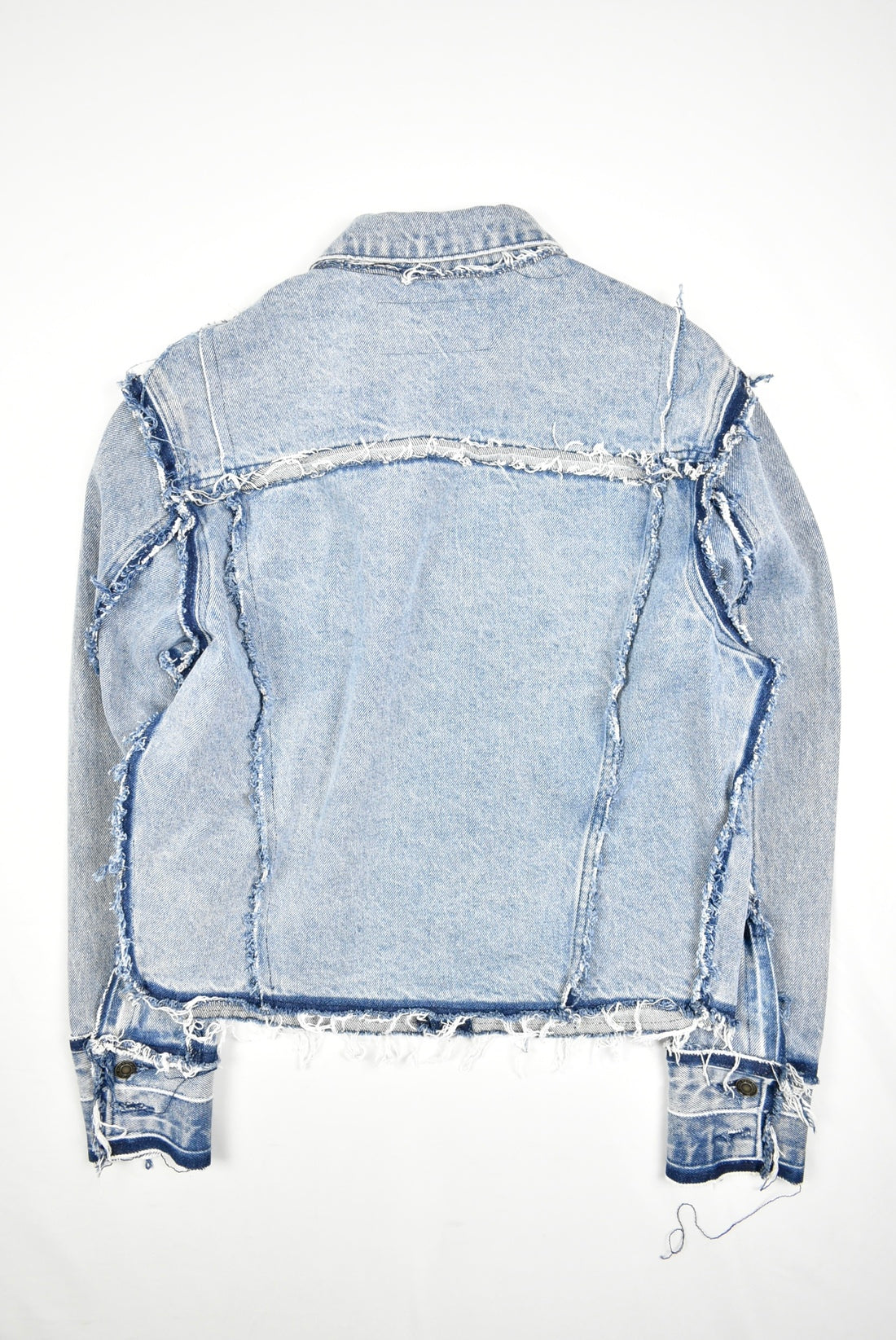 Reversed denim jackets